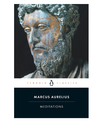 cover of  Meditations by Marcus Aurelius . best book on Stoicism