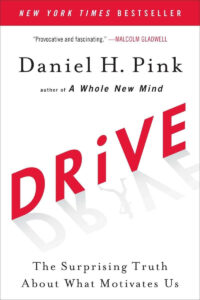 Cover of the book "Drive" by Daniel H. Pink