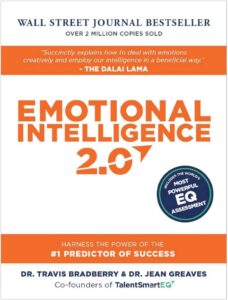 The cover of "Emotional Intelligence 2.0" by Travis Bradberry and Jean Greaves