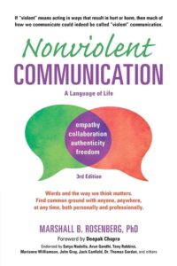 Cover of the book "Nonviolent Communication: A Language of Life" by Marshall B. Rosenberg