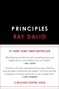 Cover of the book "Principles" by Ray Dalio