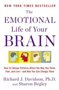 The cover of "The Emotional Life of Your Brain" by Richard J. Davidson and Sharon Begley