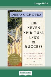 The cover of "The Seven Spiritual Laws of Success" by Deepak Chopra