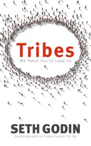 Cover of the book "Tribes" by Seth Godin