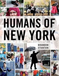  The cover of "Humans of New York" by Brandon Stanton