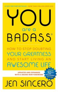 The cover of "You Are a Badass" by Jen Sincero