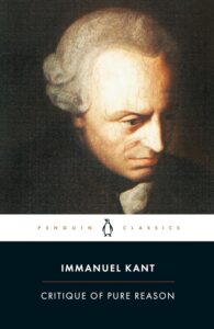 Cover of 'Critique of Pure Reason' by Immanuel Kant, addressing fundamental questions about knowledge, reality, and the nature of experience. This book is one of the best books on philosophy