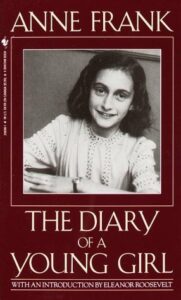 Cover of the book 'The Diary of a Young Girl' by Anne Frank, considered one of the Best Biographies to Inspire You