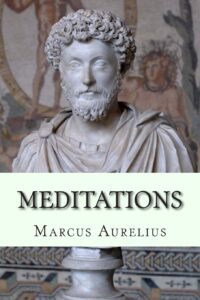 Meditations book cover by Marcus Aurelius - Stoic Philosophy, Self-Discipline