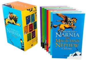 The Chronicles of Narnia series by C.S. Lewis, best book series to binge-read for readers of all ages.