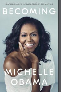 Cover of the book 'Becoming' by Michelle Obama , among the Best Biographies to Inspire You