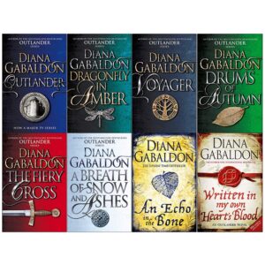 Outlander series by Diana Gabaldon, best book series to binge-read for historical romance.