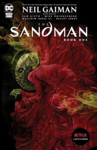 Cover of Sandman by Neil Gaiman - a fantasy series about Dream, one of the Endless.