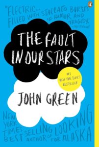 Cover of the book 'The Fault in Our Stars' by John Green