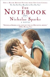 Cover of the book 'The Notebook' by Nicholas Sparks, among  Best Romance Books 