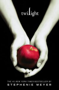 Cover of the book 'Twilight' by Stephenie Meyer