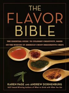 Cover of 'The Flavor Bible,' a guide to creating delicious meals by combining flavors, a great tool for those using the best cookbooks for beginners.