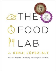 Book cover of The Food Lab by J. Kenji López-Alt